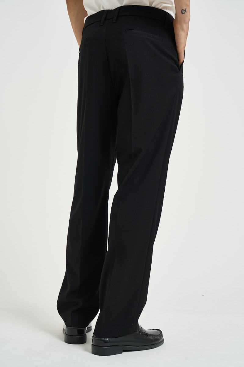 Pantalone uomo gamba dritta nero PD3MMBV NERO IMPERIAL 