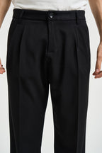 Pantalone uomo gamba dritta nero PD3MMBV NERO IMPERIAL 