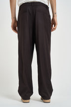 Pantalone uomo con pinces moro PE6IMBV MORO IMPERIAL 