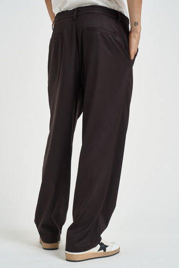Pantalone uomo con pinces moro - 5