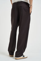 Pantalone uomo con pinces moro PE6IMBV MORO IMPERIAL 