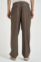 Pantalone uomo con pinces taupe PE6IMBV TAUPE IMPERIAL 
