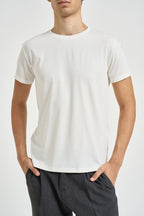 T-shirt uomo giroollo bianca TC15MCH BIANCO IMPERIAL 