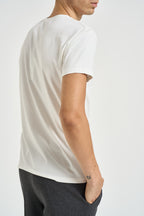 T-shirt uomo giroollo bianca TC15MCH BIANCO IMPERIAL 
