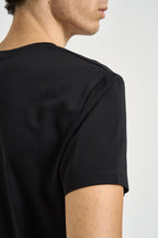 T-shirt uomo giroollo nera TC15MCH NERO IMPERIAL 
