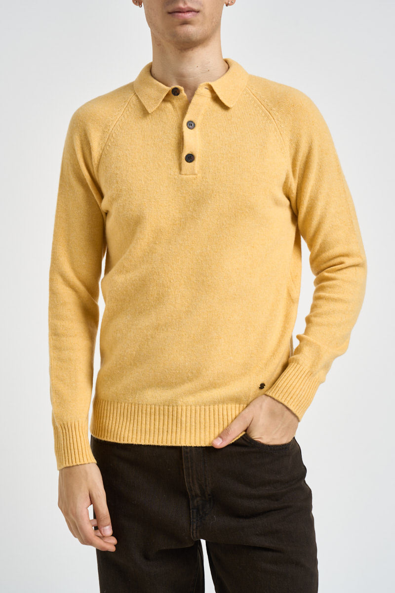 Maglia uomo Colin a polo gialla COLIN 193 IMPURE 
