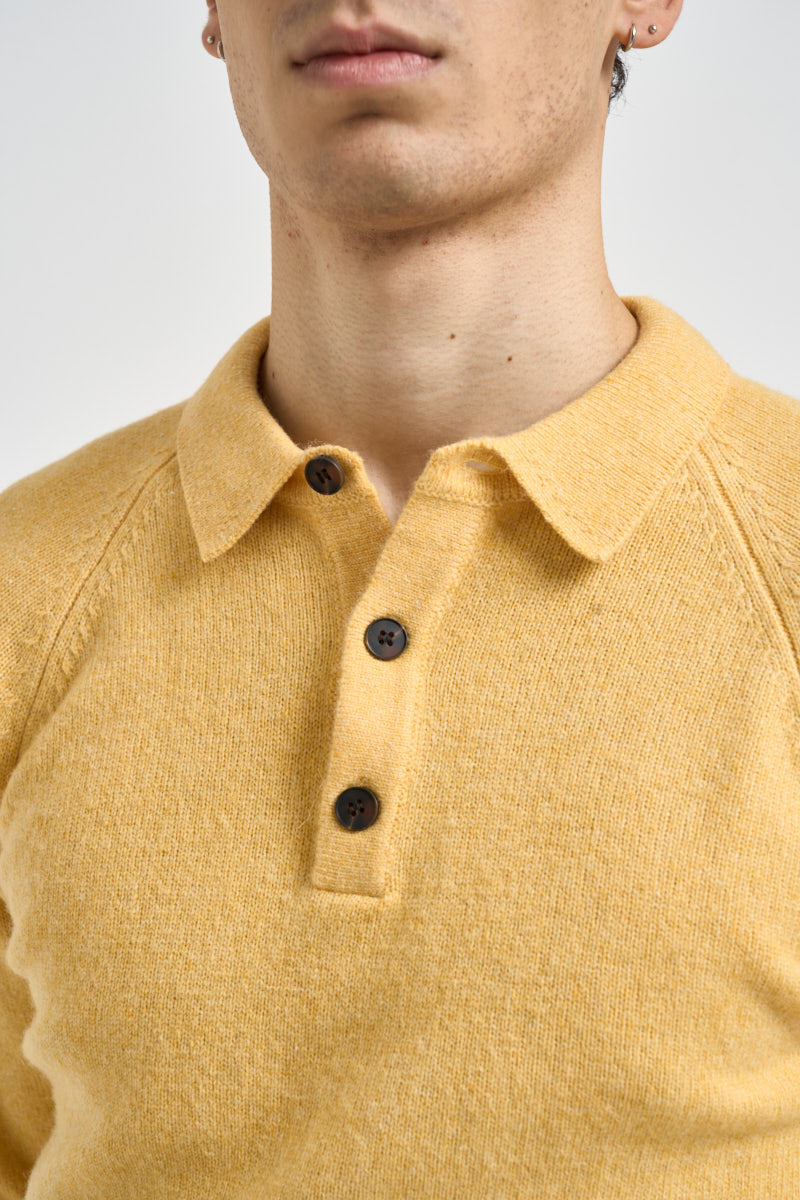 Maglia uomo Colin a polo gialla COLIN 193 IMPURE 