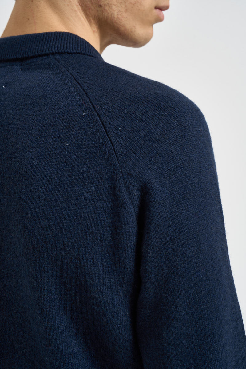 Maglia uomo Colin a polo blu notte COLIN C01 IMPURE 