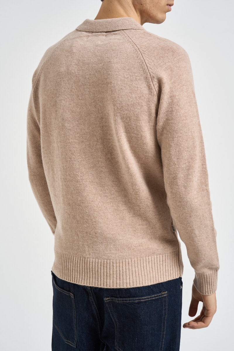 Maglia uomo Colin a polo beige COLIN C92 IMPURE 