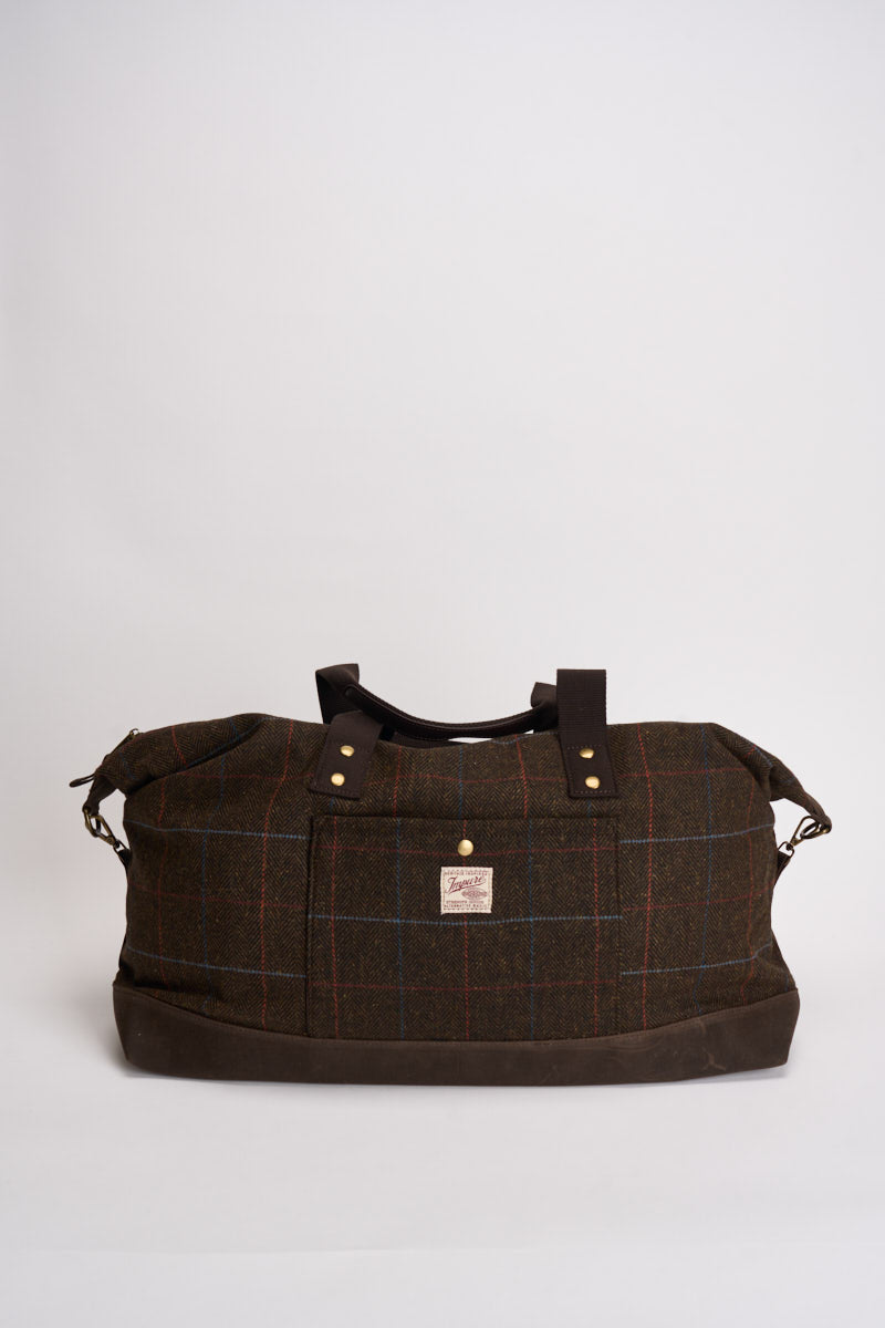 Borsa da viaggio unisex a quadri marrone JAXON250 C29 IMPURE 