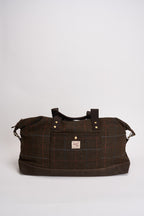 Borsa da viaggio unisex a quadri marrone JAXON250 C29 IMPURE 