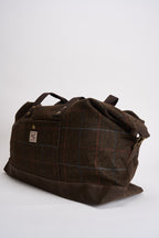 Borsa da viaggio unisex a quadri marrone JAXON250 C29 IMPURE 