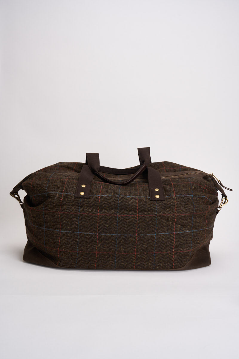 Borsa da viaggio unisex a quadri marrone JAXON250 C29 IMPURE 