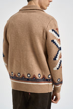 Cardigan uomo con bottoni multicolor SAWYER 244 IMPURE 