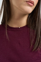 Maglia donna girocollo bordeaux DGF6900 BORDEAUX INCLOTH 