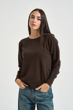 Maglia donna in lana moro DGF7090 MORO INCLOTH 