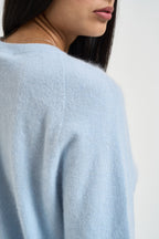 Maglia donna girocollo celeste DGF7101 CELESTE INCLOTH 