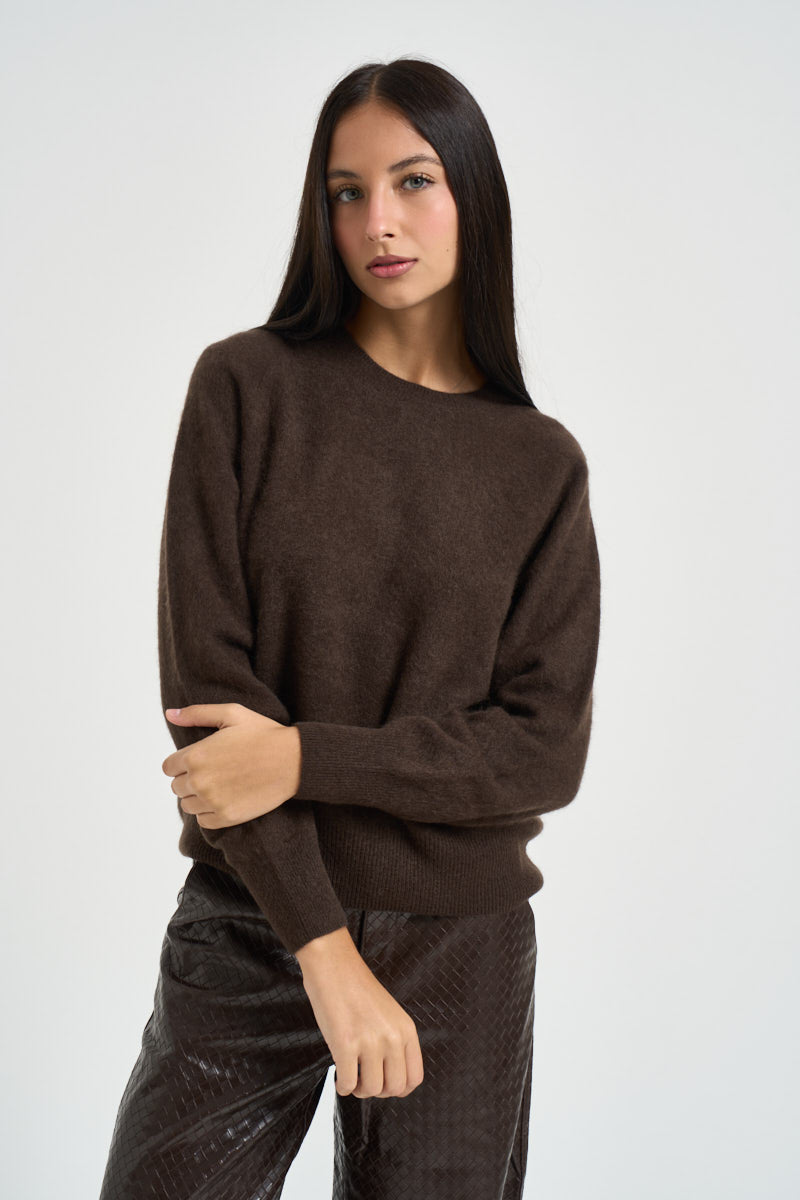 Maglia donna girocollo moro DGF7101 MORO INCLOTH 