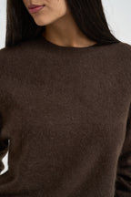 Maglia donna girocollo moro DGF7101 MORO INCLOTH 