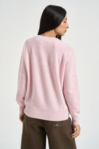Maglia donna girocollo rosa DGF7101 ROSA INCLOTH 
