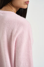 Maglia donna girocollo rosa DGF7101 ROSA INCLOTH 