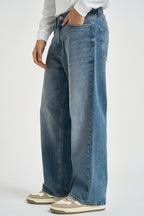 Jeans uomo gamba dritta in denim 12298467 BLUE DENIM JACK & JONES 