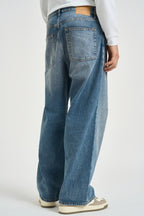 Jeans uomo gamba dritta in denim 12298467 BLUE DENIM JACK & JONES 