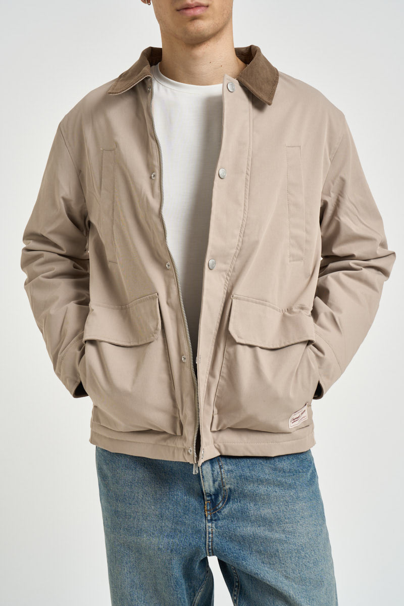 Giacca uomo con colletto beige 12301609 CROCKERY JACK & JONES 
