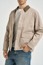 Giacca uomo con colletto beige 12301609 CROCKERY JACK & JONES 