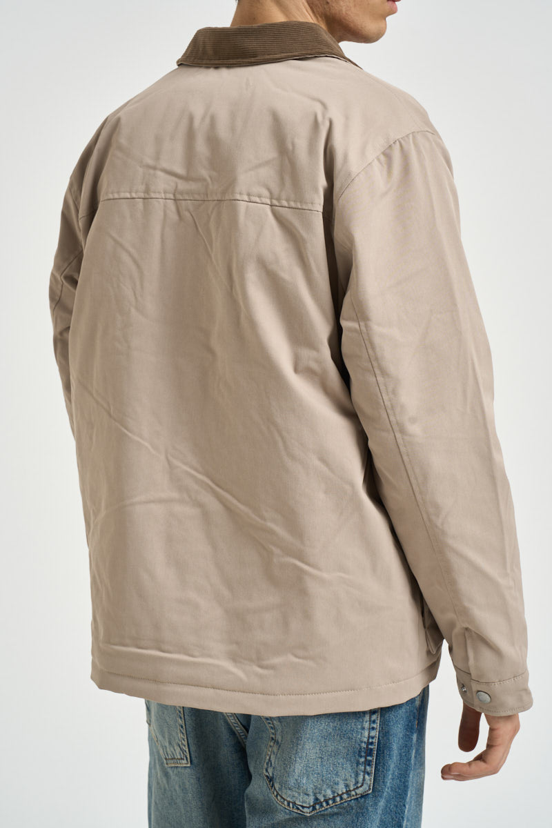 Giacca uomo con colletto beige 12301609 CROCKERY JACK & JONES 