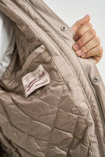 Giacca uomo con colletto beige - 8