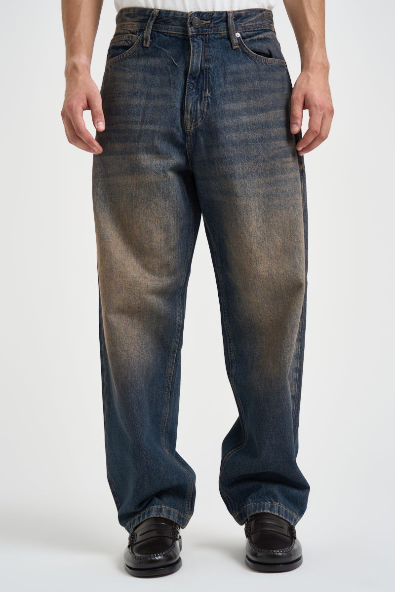 Jeans uomo loose fit vintage blu denim 12306119 DARKBLUE JACK & JONES 