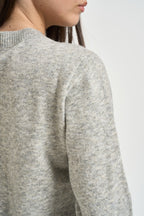 Maglia donna giricollo grigio chiaro 12301111 LIGHT GREY JJXX 