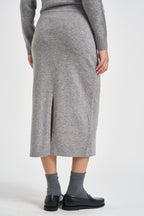 Gonna donna in maglia grigio SIKT031 0M07 KAOS 
