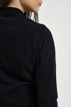 Cardigan donna lungo nero 3M1710 NERO KONTATTO 