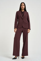 Abito donna monopetto bordeaux MA8017 BROWNBARRY KONTATTO 