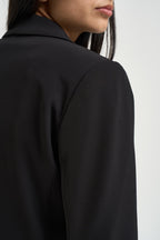 Abito donna monopetto nero MA8017 NERO KONTATTO 