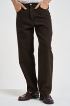 Jeans uomo 568 in denim marrone 29037 0181 LEVI'S 