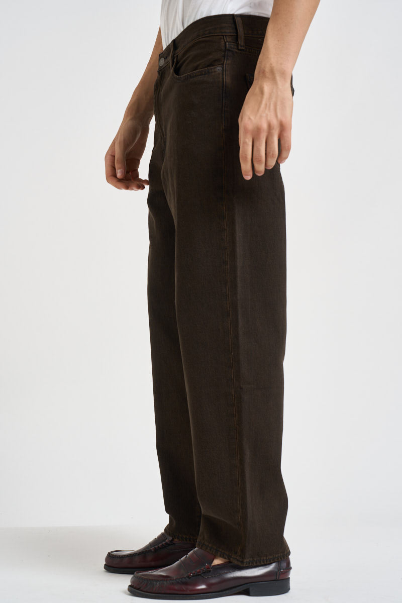 Jeans uomo 568 in denim marrone 29037 0181 LEVI'S 