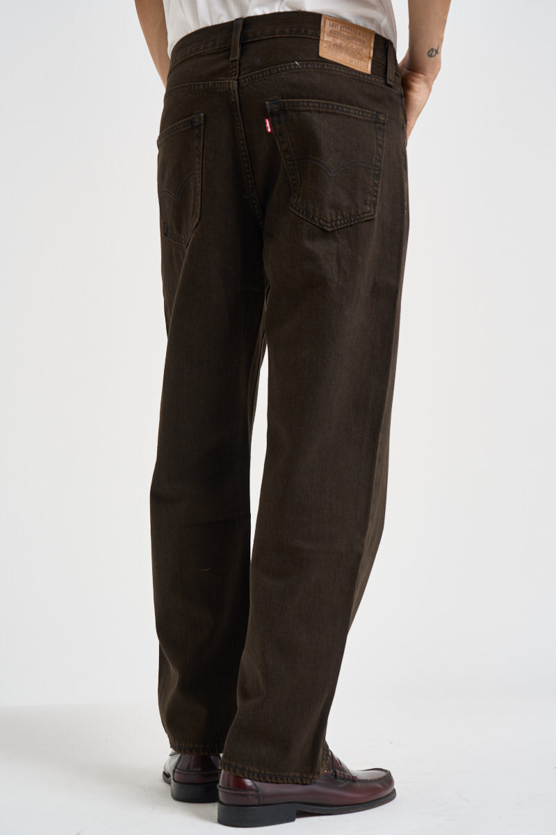 Jeans uomo 568 in denim marrone 29037 0181 LEVI'S 