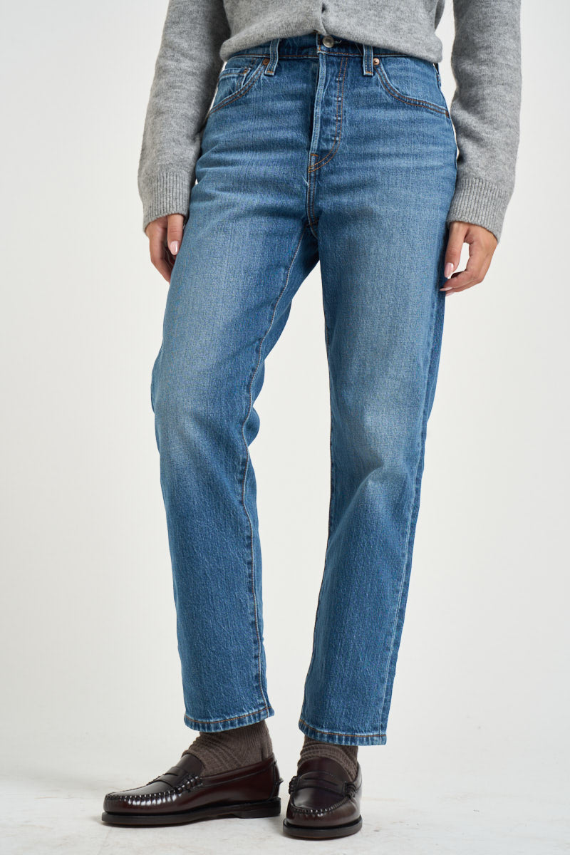 Jeans donna 501 Original in denim blu 36200 0411 LEVI'S 