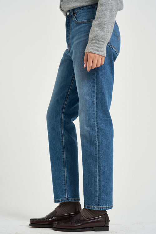 Jeans donna 501 Original in denim blu - 2