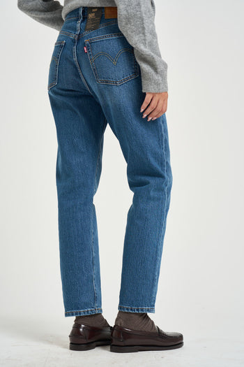 Jeans donna 501 Original in denim blu - 3