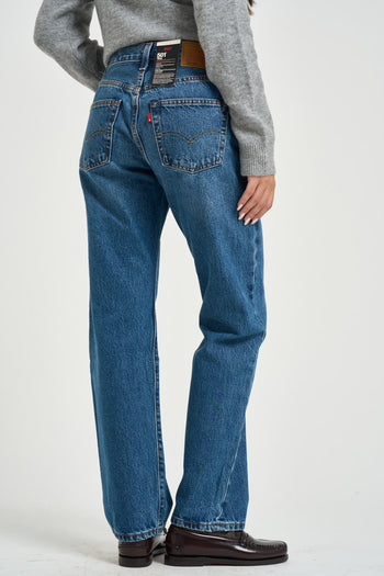 Jeans donna 501 90s in denim blu - 3