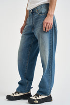Jeans uomo 578 gamba larga in denim blu A4750 0128 LEVI'S 