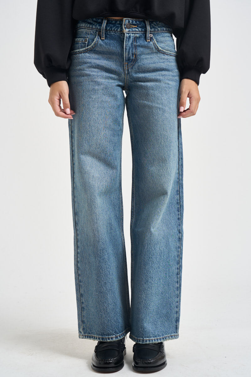 Jeans donna Low Loose blu denim A5566 0028 LEVI'S 