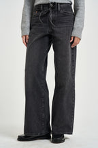 Jeans donna XL Straight in denim grigio A8701 0003 LEVI'S 