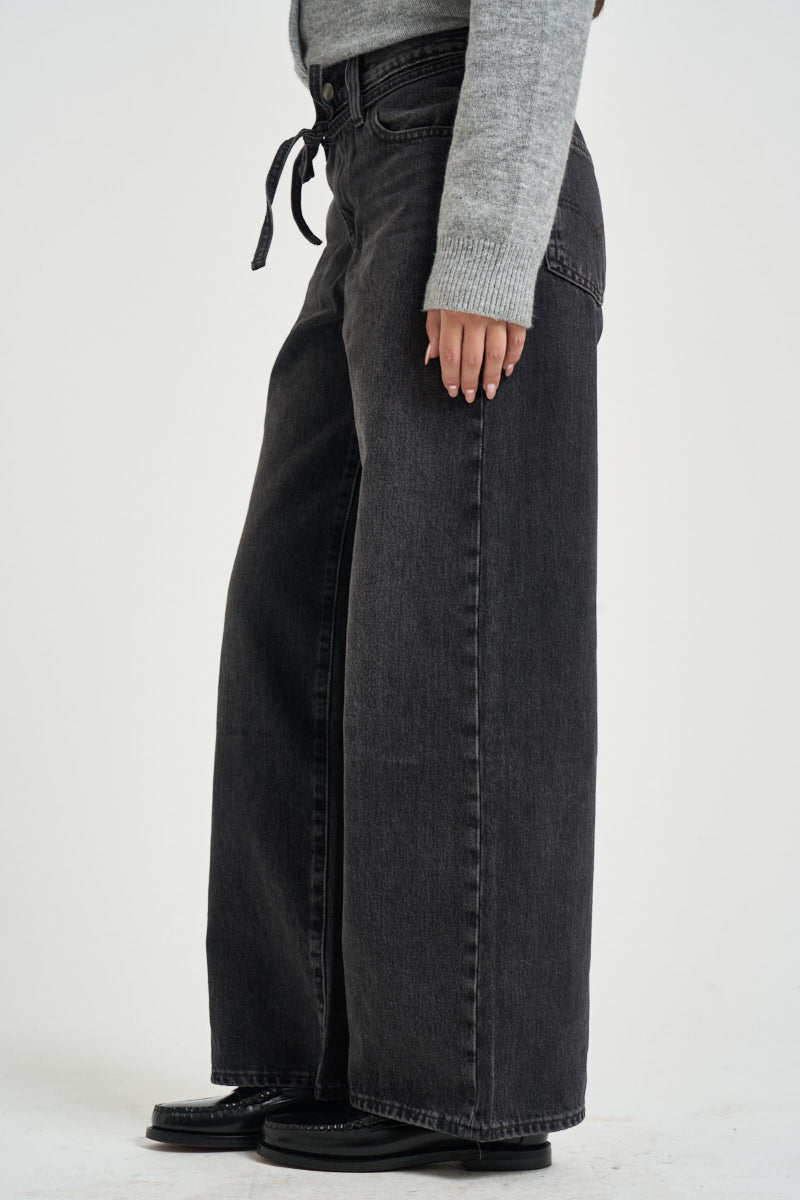 Jeans donna XL Straight in denim grigio A8701 0003 LEVI'S 
