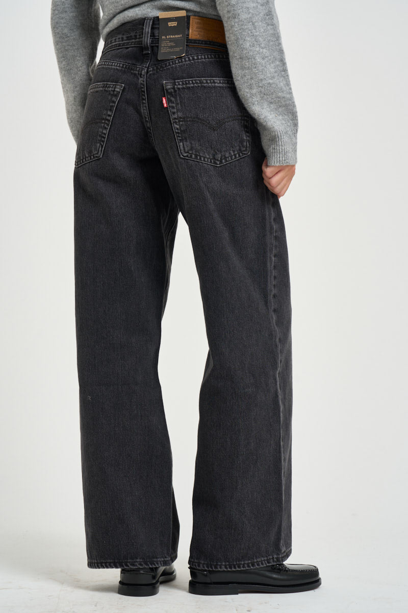 Jeans donna XL Straight in denim grigio A8701 0003 LEVI'S 
