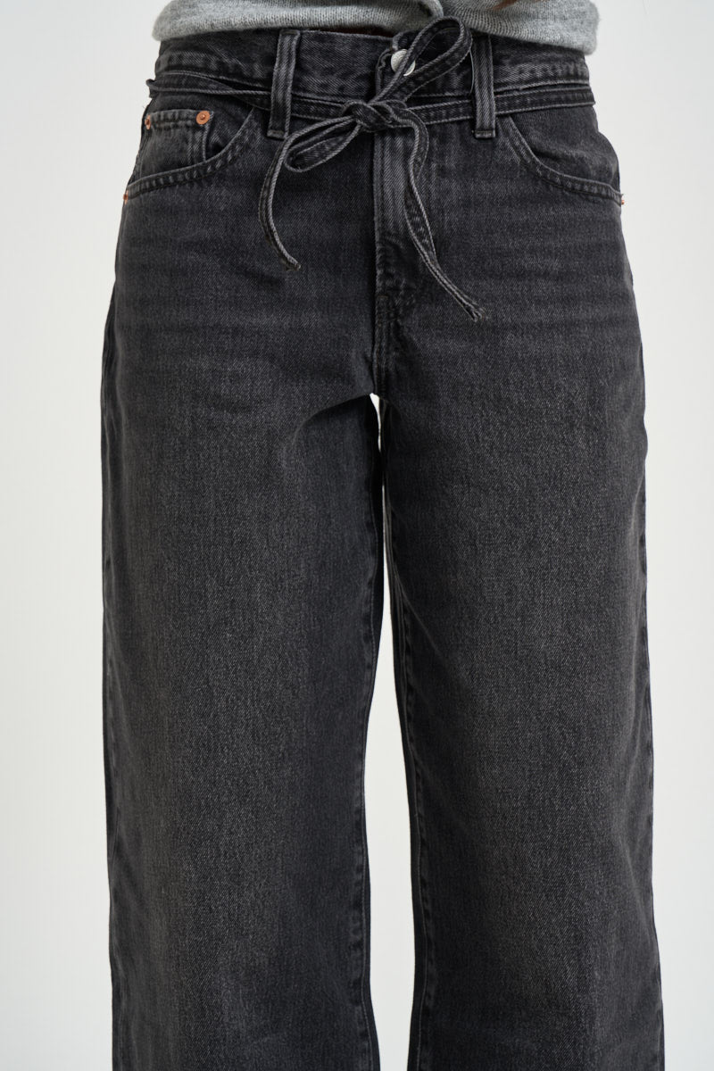 Jeans donna XL Straight in denim grigio A8701 0003 LEVI'S 
